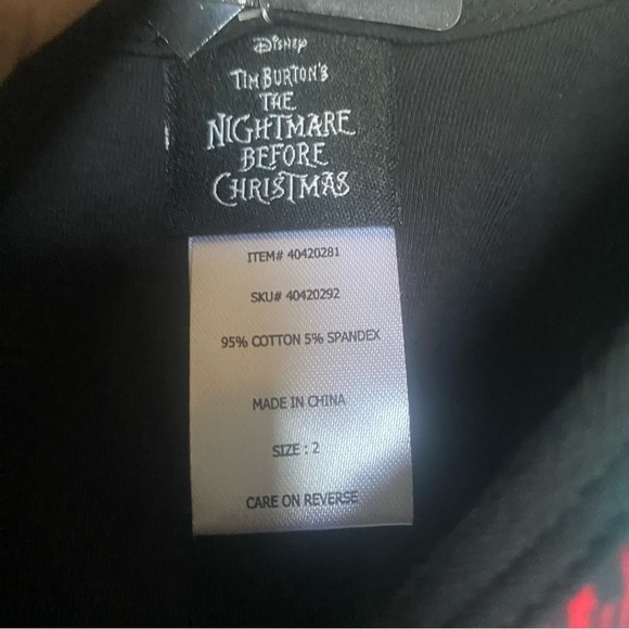 Torrid The Nightmare Before  Christmas Bralette size 2 NWT - Picture 4 of 4